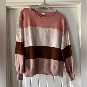 Striped Oversized Sweater